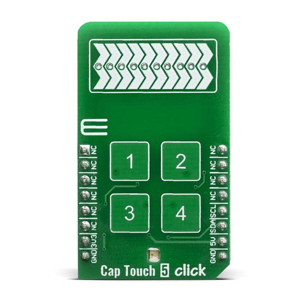 Mikroelektronika d.o.o. MIKROE-3786 Cap Touch 5 Click Board - The Debug Store UK