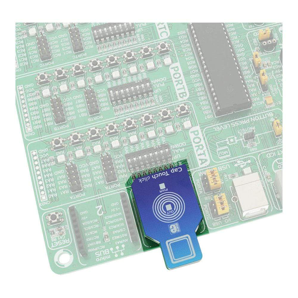 Mikroelektronika d.o.o. MIKROE-2888 Cap Touch Click Board - The Debug Store UK