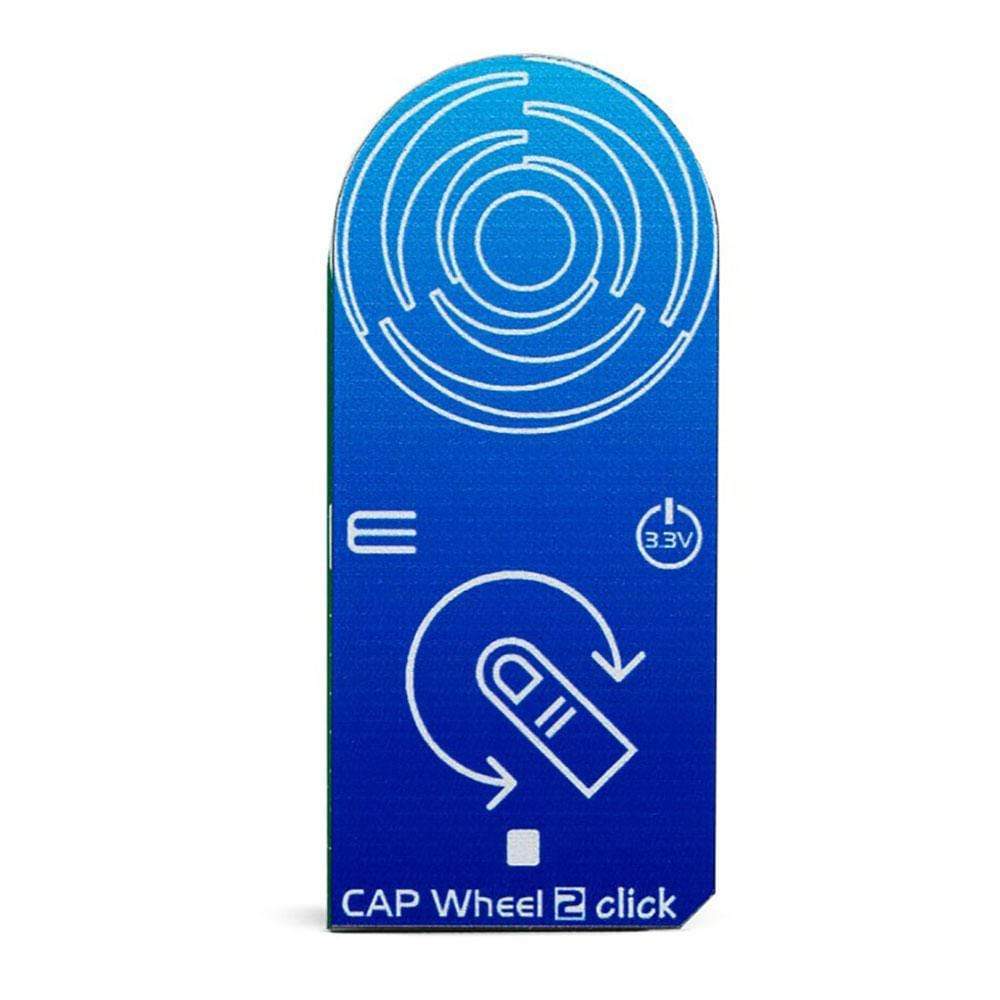 Mikroelektronika d.o.o. MIKROE-3677 Cap Wheel 2 Click Board - The Debug Store UK