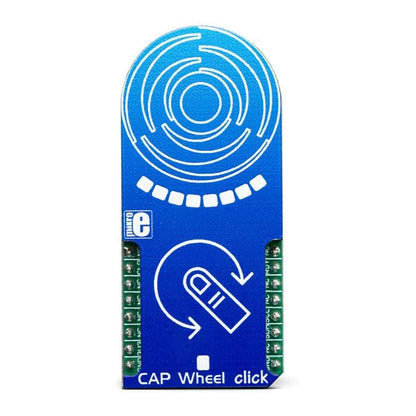 Mikroelektronika d.o.o. MIKROE-3203 Cap Wheel Click Board - The Debug Store UK