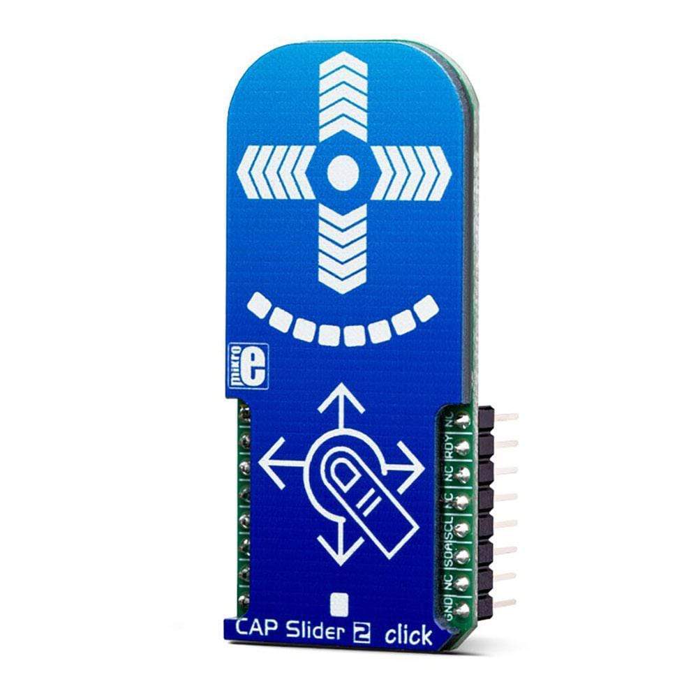 Mikroelektronika d.o.o. MIKROE-3203 Cap Wheel Click Board - The Debug Store UK