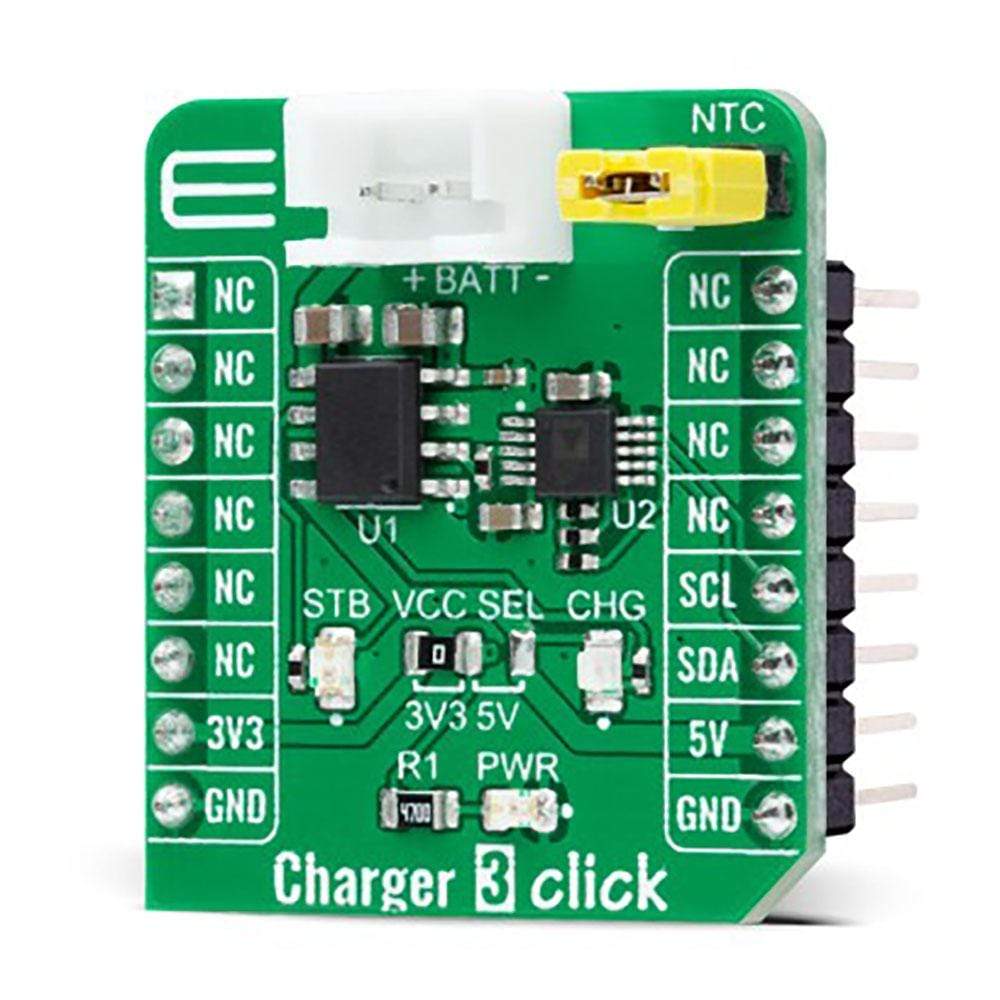 Mikroelektronika d.o.o. MIKROE-4449 Charger 3 Click Board - The Debug Store UK