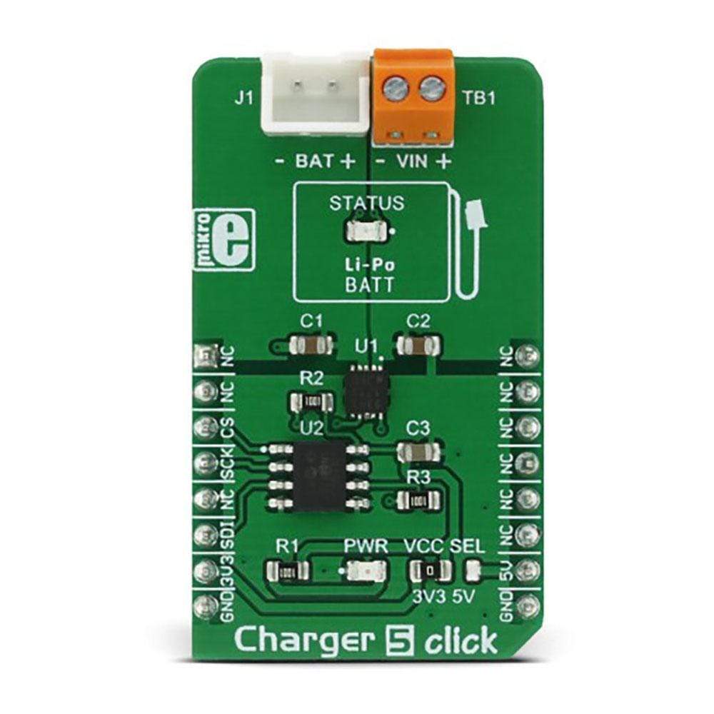Mikroelektronika d.o.o. MIKROE-2848 Charger 5 Click Board - The Debug Store UK