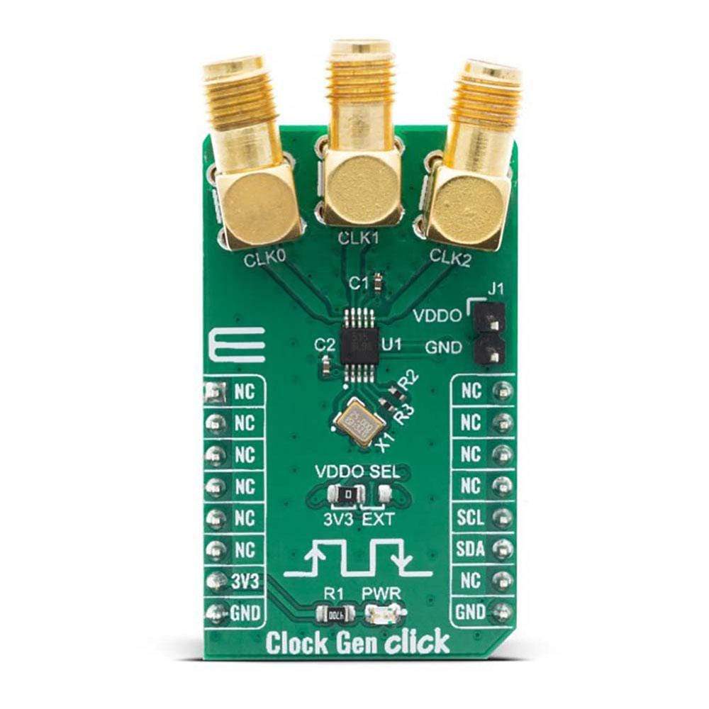 Mikroelektronika d.o.o. MIKROE-4113 Clock Gen Click Board - The Debug Store UK