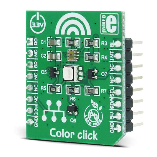 Mikroelektronika d.o.o. MIKROE-1438 Color Click Board - The Debug Store UK