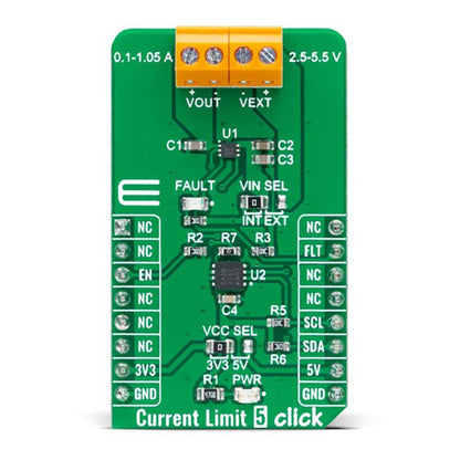 Mikroelektronika d.o.o. MIKROE-4999 Current Limit 5 Click Board - The Debug Store UK