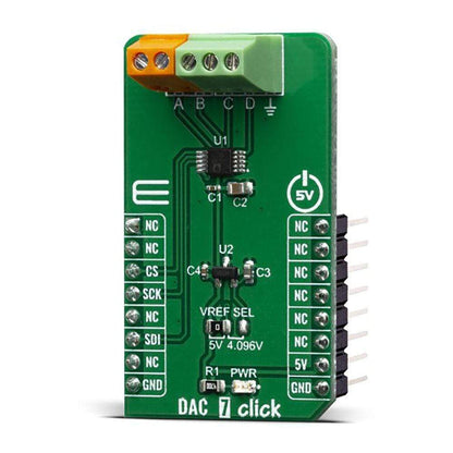 Mikroelektronika d.o.o. MIKROE-3886 DAC 7 Click Board - The Debug Store UK