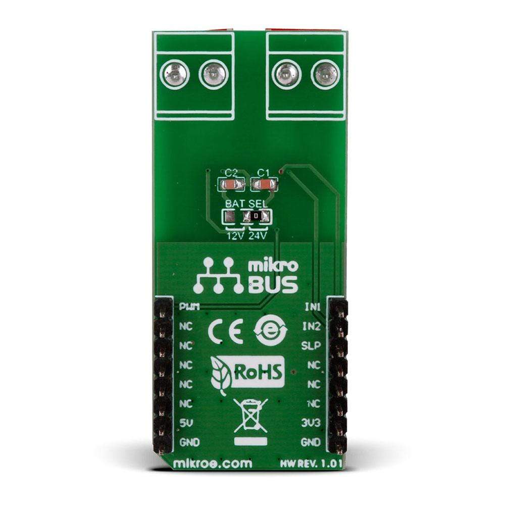 Mikroelektronika d.o.o. MIKROE-2047 DC Motor 3 Click Board - The Debug Store UK