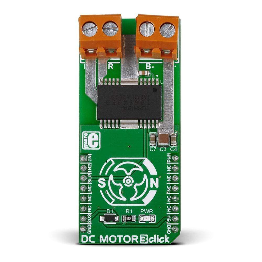 Mikroelektronika d.o.o. MIKROE-2047 DC Motor 3 Click Board - The Debug Store UK