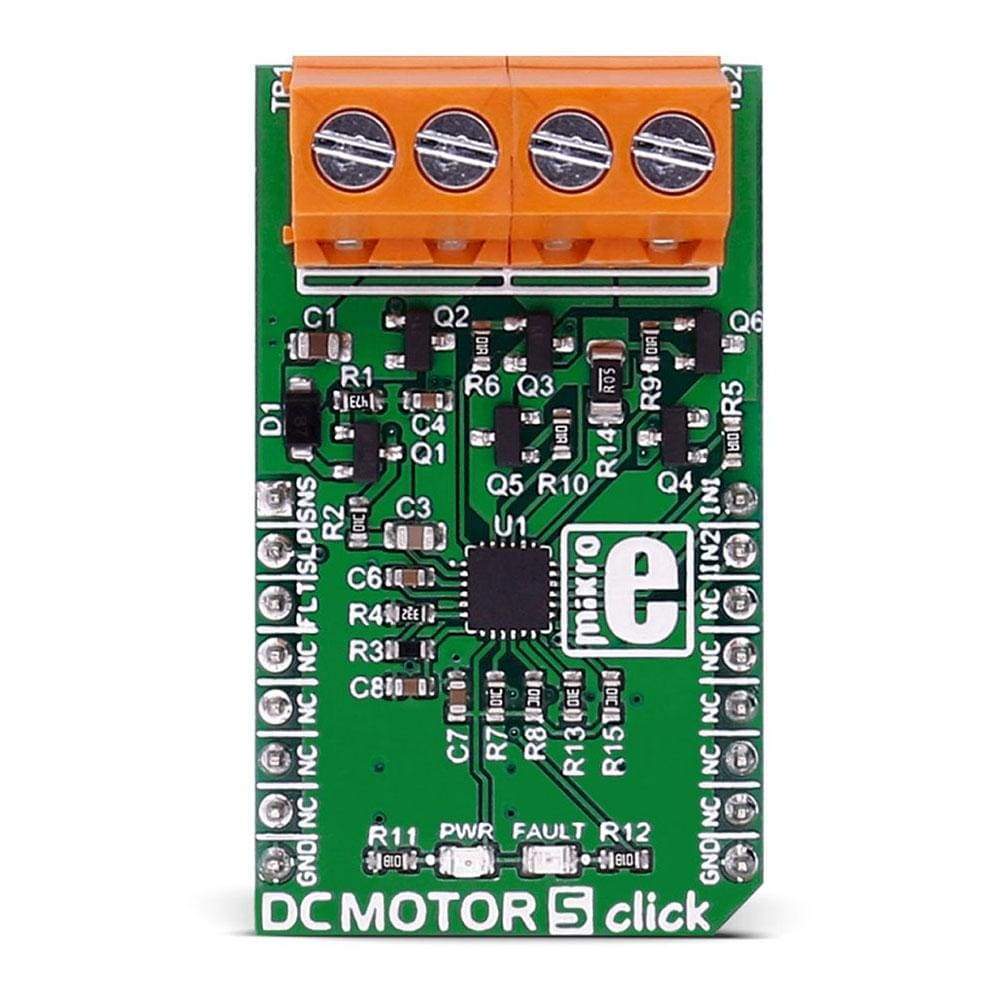 Mikroelektronika d.o.o. MIKROE-2699 DC Motor 5 Click Board - The Debug Store UK