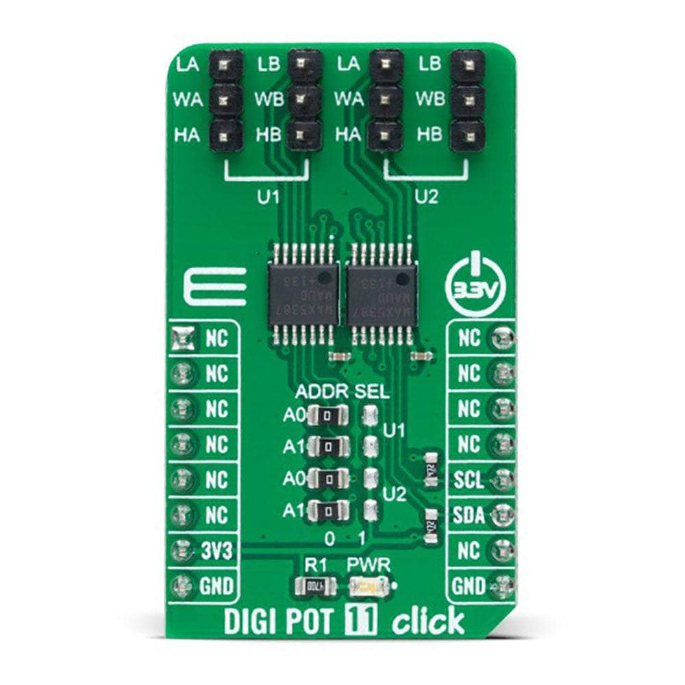 Mikroelektronika d.o.o. MIKROE-5318 Digi Pot 11 Click Board - The Debug Store UK