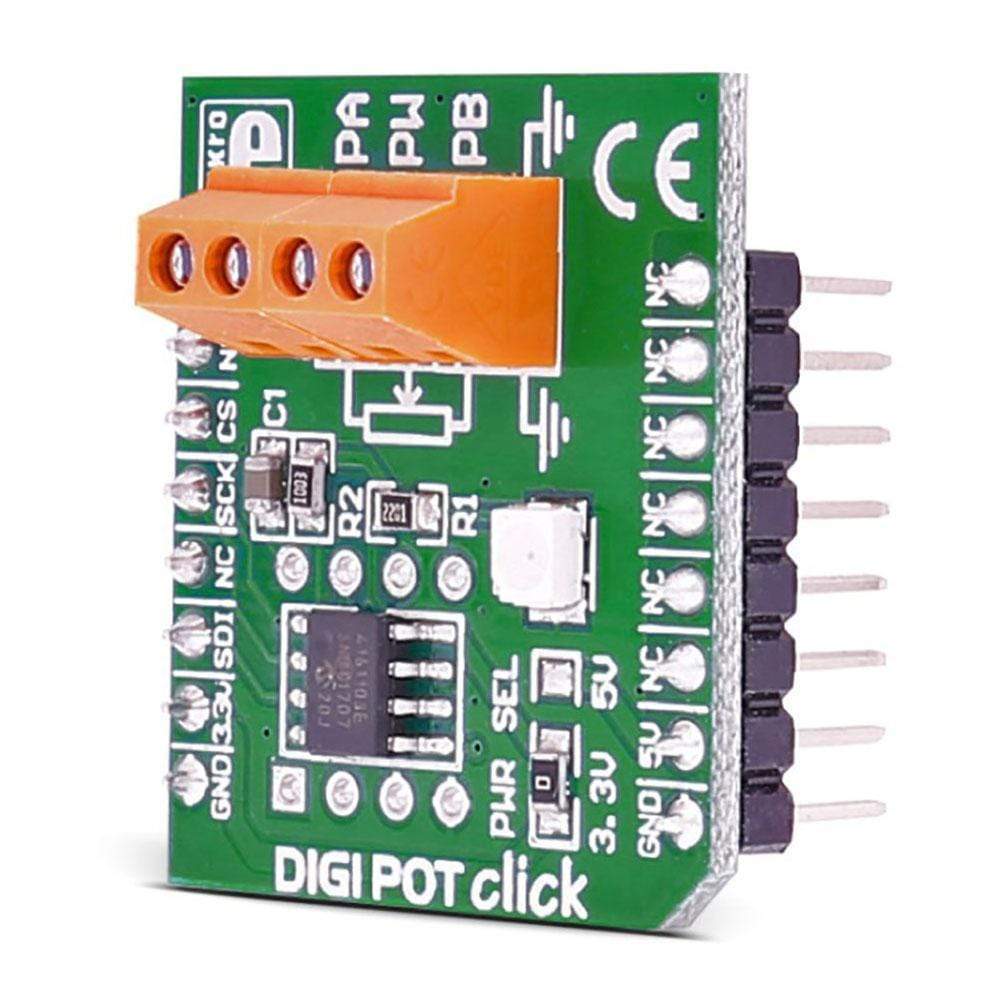 Mikroelektronika d.o.o. MIKROE-923 DIGI POT Click Board - The Debug Store UK