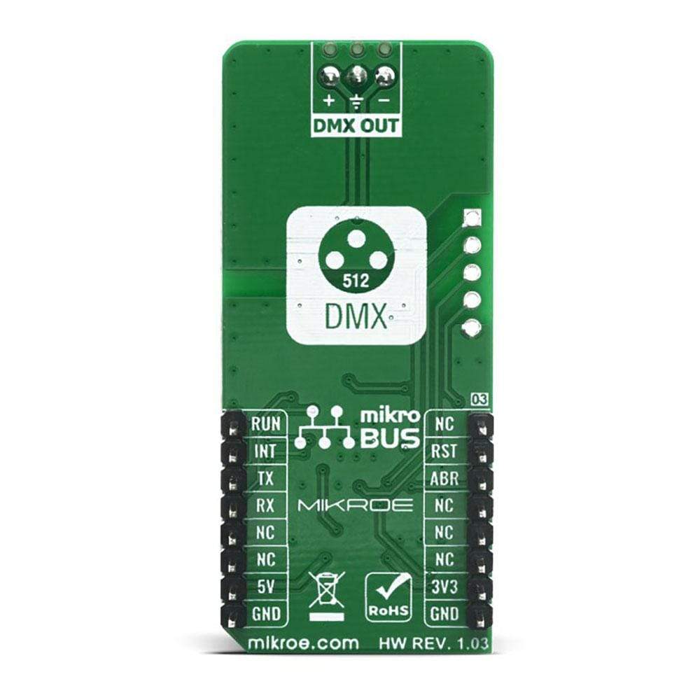 Mikroelektronika d.o.o. MIKROE-4130 DMX Click Board - The Debug Store UK