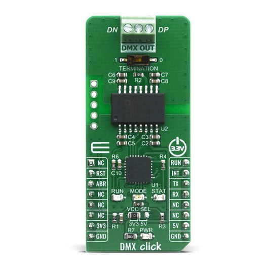 Mikroelektronika d.o.o. MIKROE-4130 DMX Click Board - The Debug Store UK