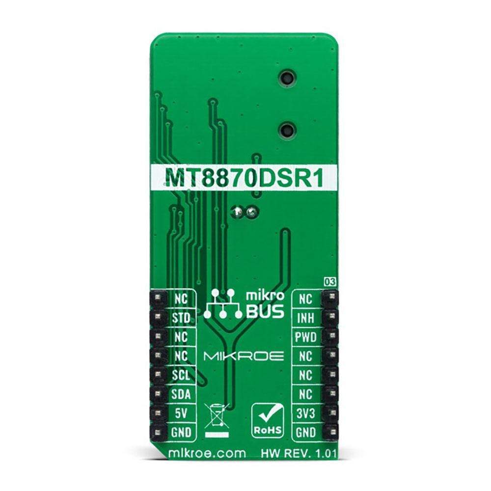 Mikroelektronika d.o.o. MIKROE-4579 DTMF Decoder Click Board - The Debug Store UK