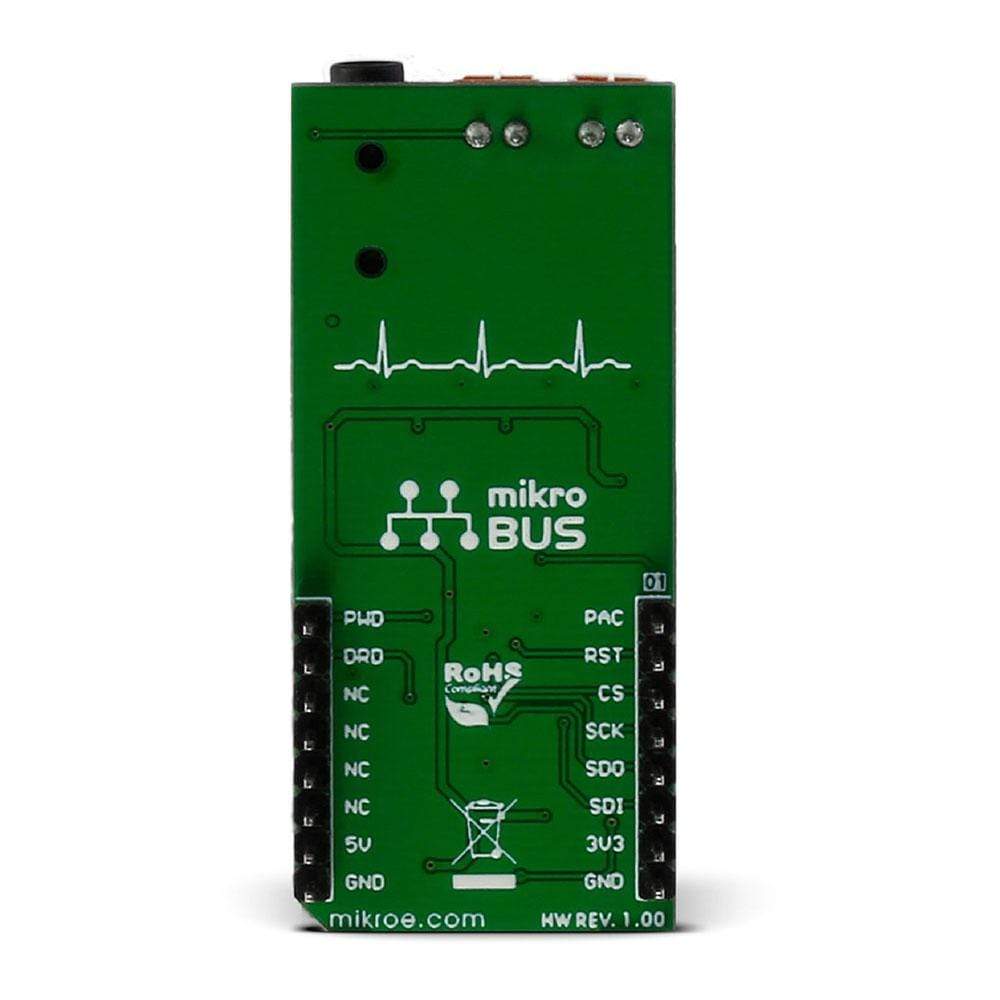 Mikroelektronika d.o.o. MIKROE-2507 ECG 2 Click Board - The Debug Store UK