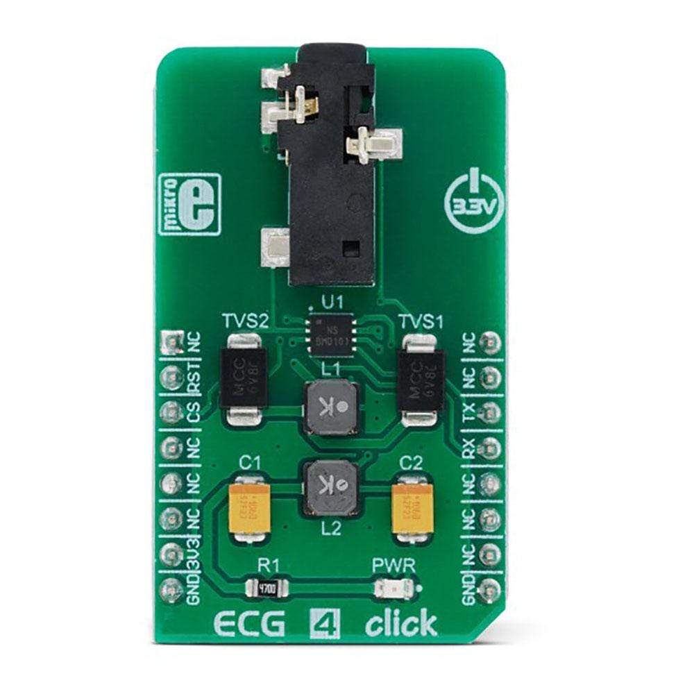 Mikroelektronika d.o.o. MIKROE-3427 ECG 4 Click Board - The Debug Store UK