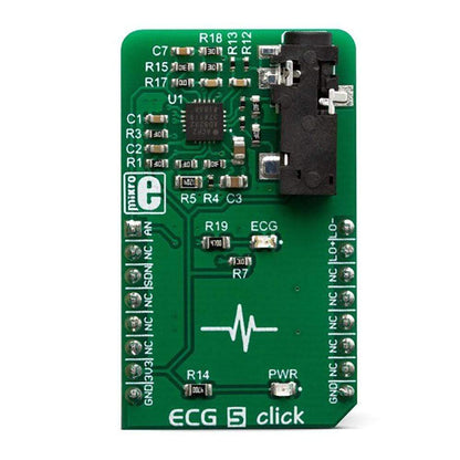 Mikroelektronika d.o.o. MIKROE-3446 ECG 5 Click Board - The Debug Store UK