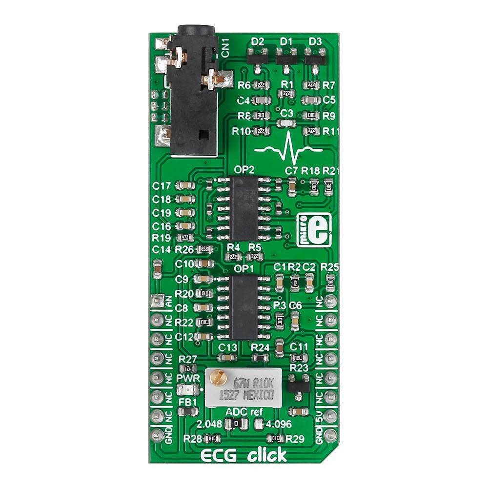 Mikroelektronika d.o.o. MIKROE-2455 ECG Click Board - The Debug Store UK