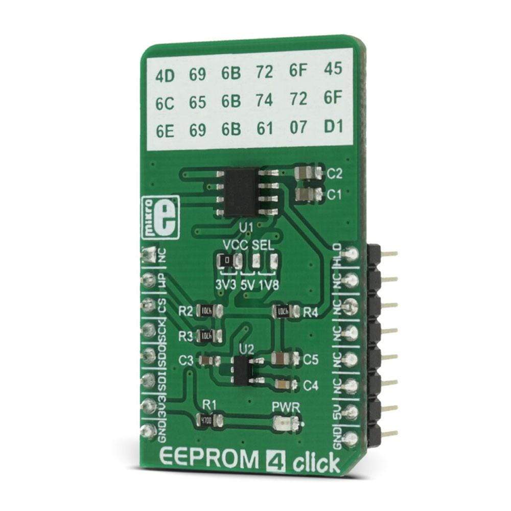 Mikroelektronika d.o.o. MIKROE-2536 EEPROM 4 Click Board - The Debug Store UK