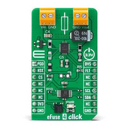 Mikroelektronika d.o.o. MIKROE-5501 eFuse 4 Click Board - The Debug Store UK