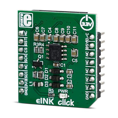 Mikroelektronika d.o.o. MIKROE-3683 eINK Click Board - no display - The Debug Store UK
