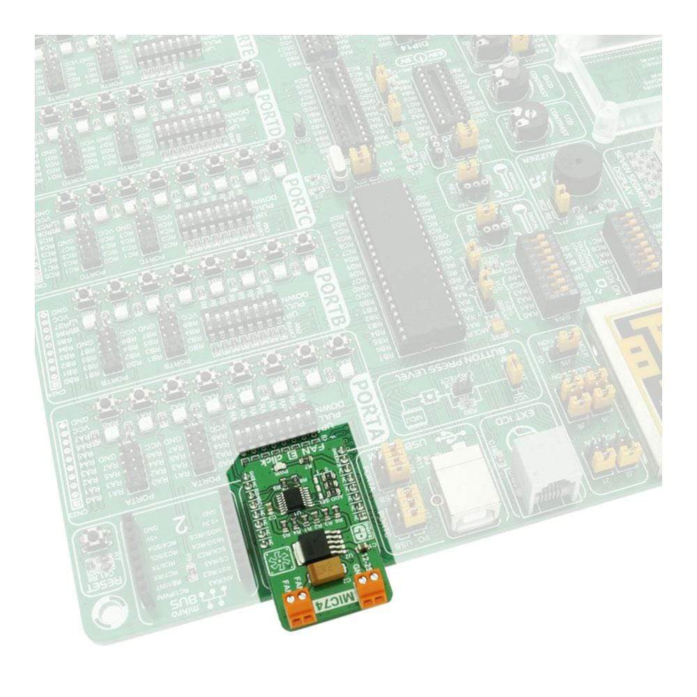 Mikroelektronika d.o.o. MIKROE-2841 Fan 3 Click Board - The Debug Store UK