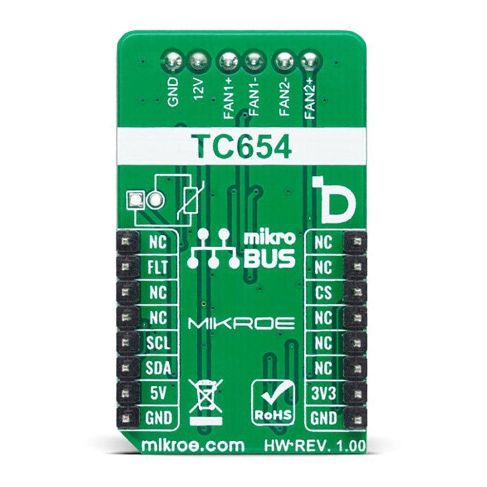 Mikroelektronika d.o.o. MIKROE-5507 Fan 5 Click Board - The Debug Store UK