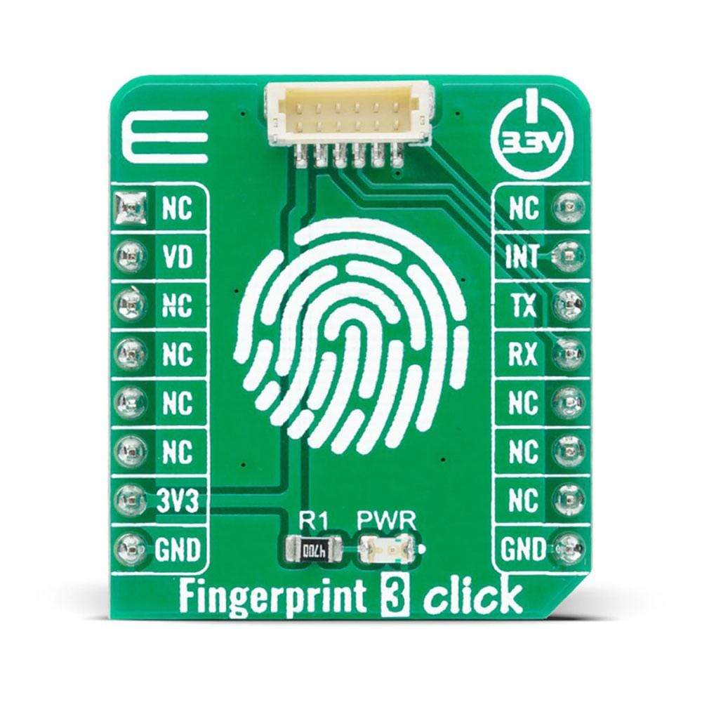 Mikroelektronika d.o.o. MIKROE-4265 Fingerprint 3 Click Board - The Debug Store UK