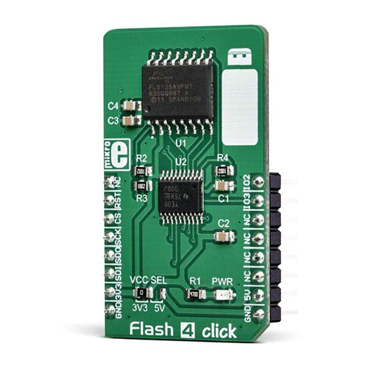 Mikroelektronika d.o.o. MIKROE-3191 Flash 4 Click Board - The Debug Store UK