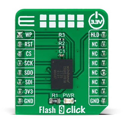 Mikroelektronika d.o.o. MIKROE-4987 Flash 9 Click Board - The Debug Store UK