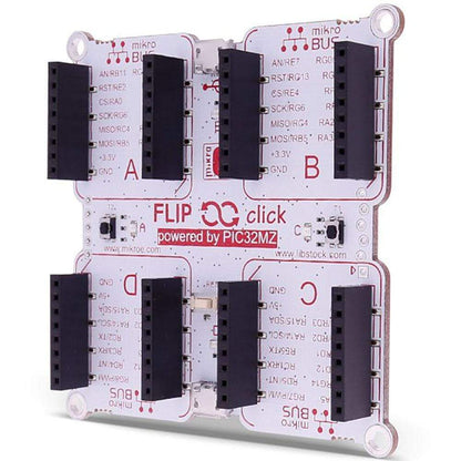 Mikroelektronika d.o.o. MIKROE-2707 Flip&Click Board PIC32MZ (ChipKIT) - The Debug Store UK