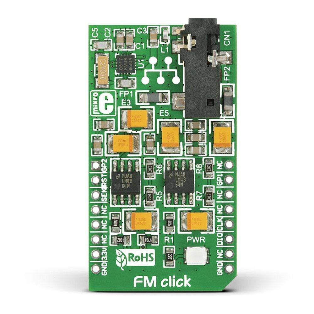 Mikroelektronika d.o.o. MIKROE-1431 FM Click Board - The Debug Store UK