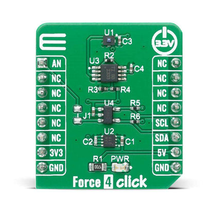Mikroelektronika d.o.o. MIKROE-4193 Force 4 Click Board - The Debug Store UK