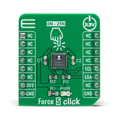 Mikroelektronika d.o.o. MIKROE-4305 Force 5 Click Board - The Debug Store UK