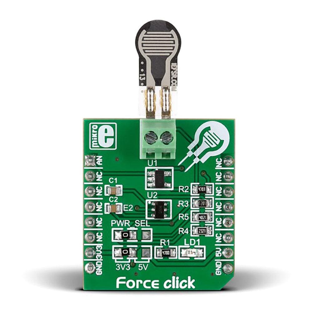Mikroelektronika d.o.o. MIKROE-2065 Force Click Board - The Debug Store UK