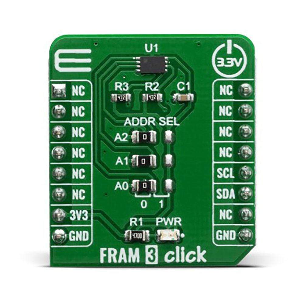 Mikroelektronika d.o.o. MIKROE-3817 FRAM 3 Click Board - The Debug Store UK