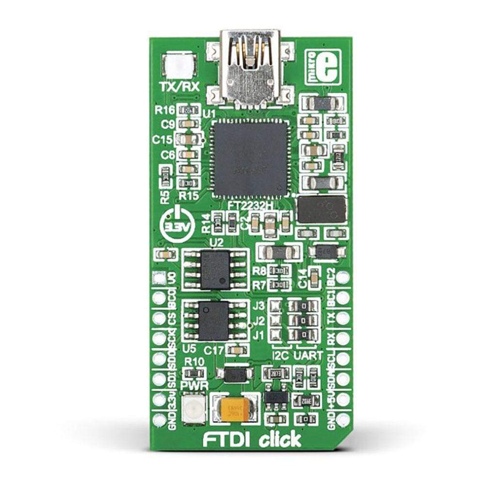 Mikroelektronika d.o.o. MIKROE-1421 FTDI Click Board - The Debug Store UK