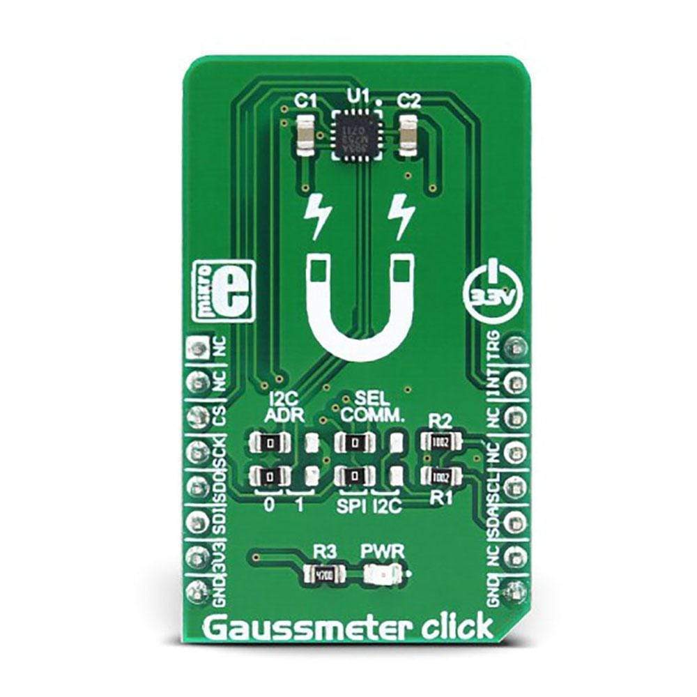 Mikroelektronika d.o.o. MIKROE-3099 Gaussmeter Click Board - The Debug Store UK