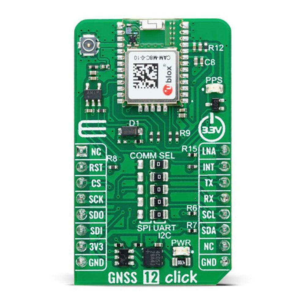 Mikroelektronika d.o.o. MIKROE-5527 GNSS 12 Click Board - The Debug Store UK