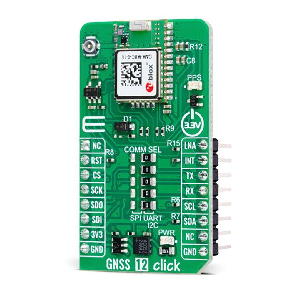 Mikroelektronika d.o.o. MIKROE-5527 GNSS 12 Click Board - The Debug Store UK