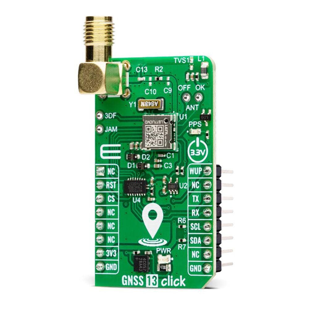 Mikroelektronika d.o.o. MIKROE-5580 GNSS 13 Click Board - The Debug Store UK