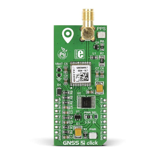 Mikroelektronika d.o.o. MIKROE-1887 GNSS 2 Click Board - The Debug Store UK