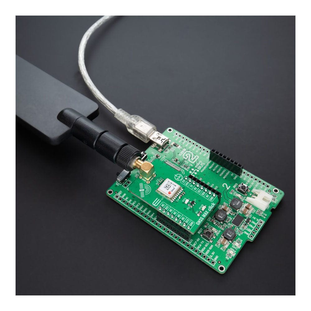 Mikroelektronika d.o.o. MIKROE-4643 GNSS MAX Click Board - The Debug Store UK