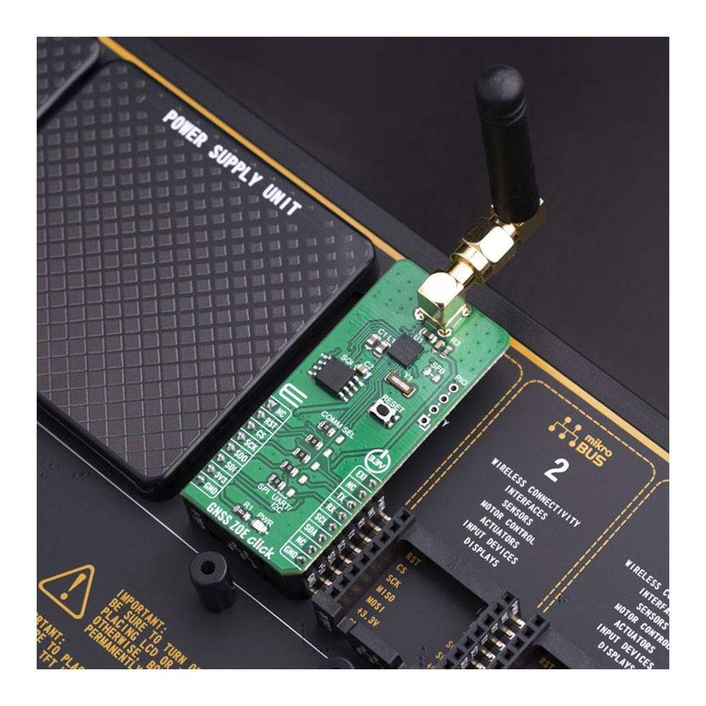 Mikroelektronika d.o.o. MIKROE-3660 GNSS ZOE Click Board - The Debug Store UK