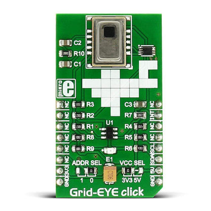 Mikroelektronika d.o.o. MIKROE-2539 Grid-EYE Click Board - The Debug Store UK