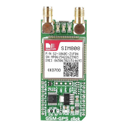 Mikroelektronika d.o.o. MIKROE-2382 GSM-GPS Click Board - The Debug Store UK
