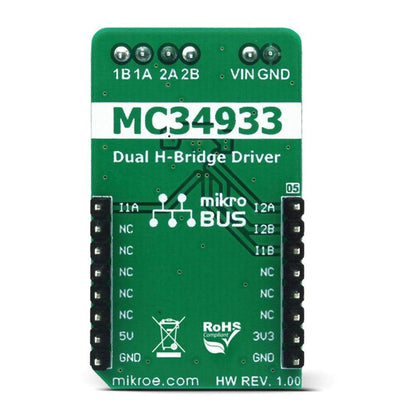 Mikroelektronika d.o.o. MIKROE-3031 H-Bridge Click Board - The Debug Store UK