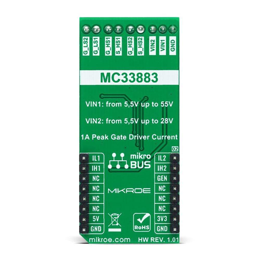 Mikroelektronika d.o.o. MIKROE-4696 H-Bridge Driver Click Board - The Debug Store UK