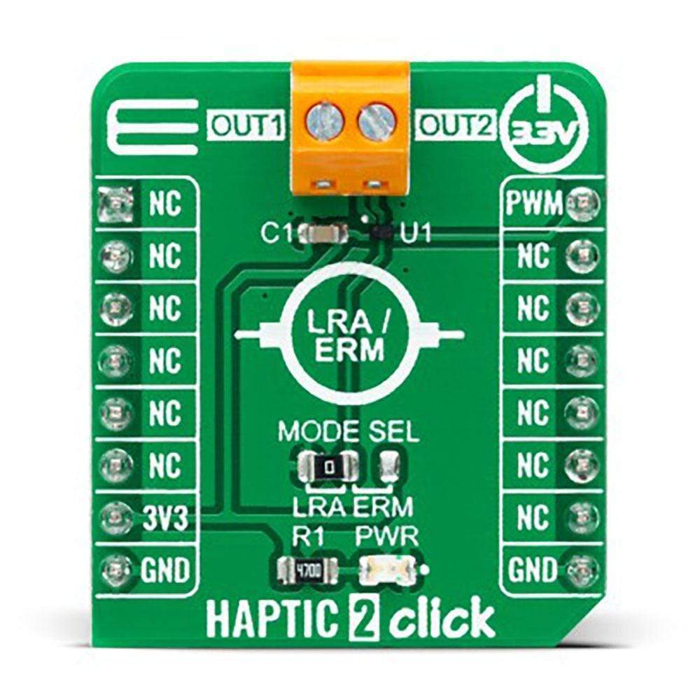 Mikroelektronika d.o.o. MIKROE-4452 Haptic 2 Click Board - The Debug Store UK